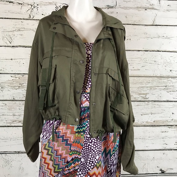 Max Studio Jackets & Blazers - A5 Max Studio Military Influenced Jacket L